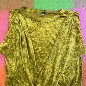 Bright Free People top. Wear in spring and winter